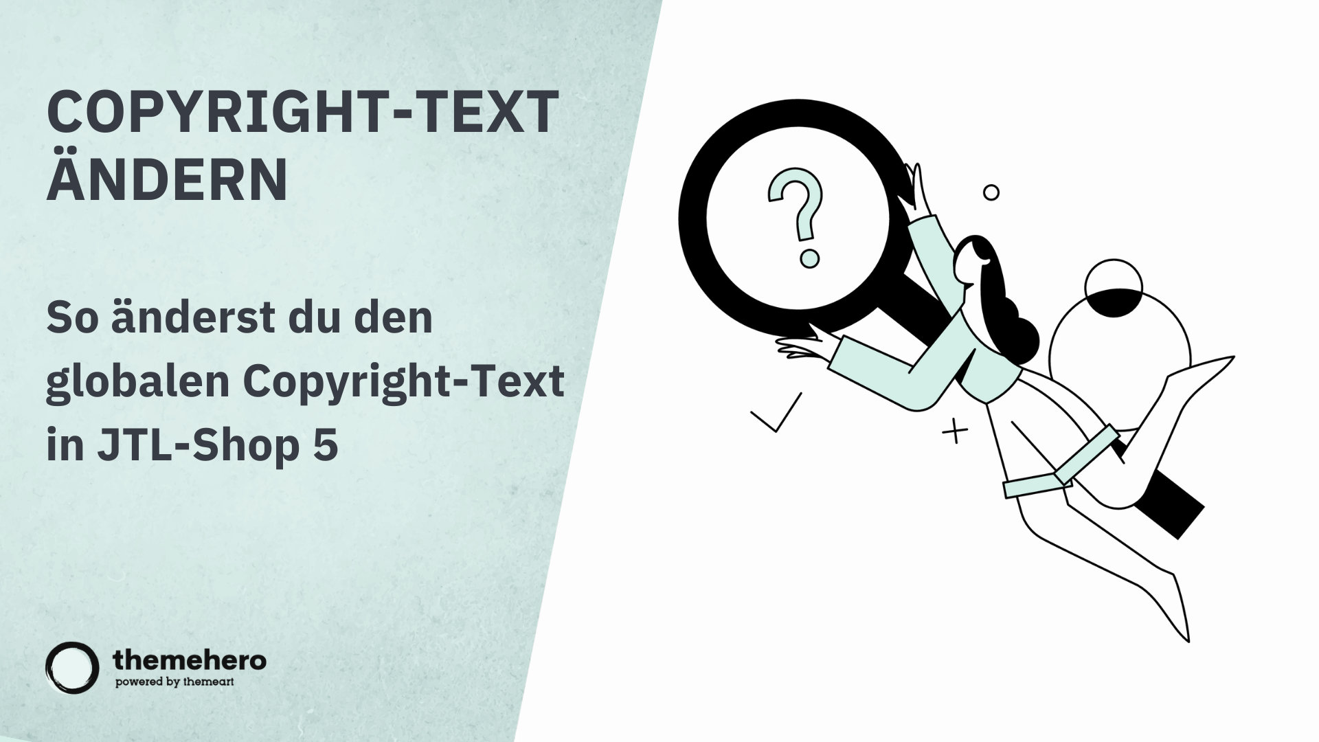 Wie man in JTL-Shop 5 den globalen Copyright-Text ändert