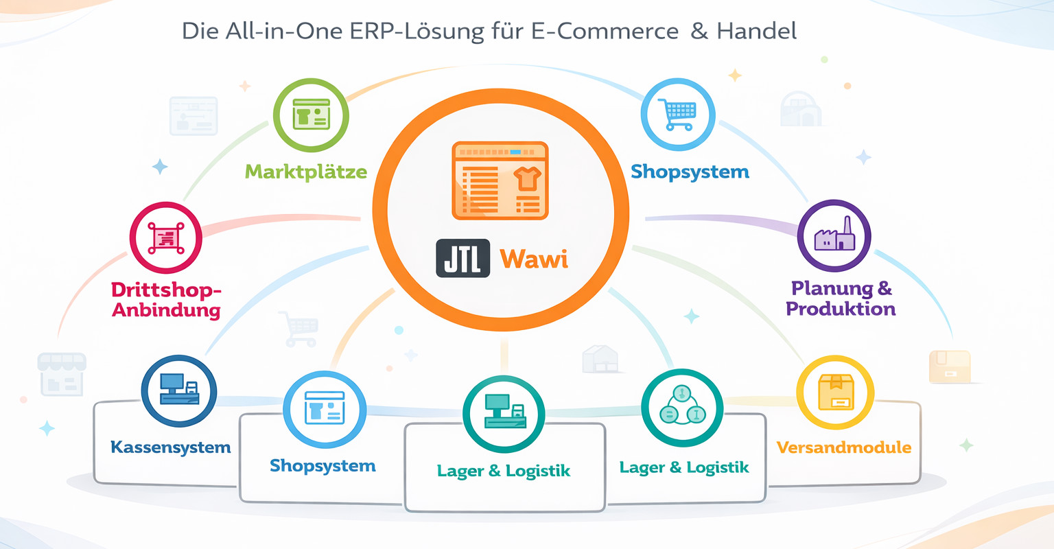 JTL als All-in-One Ökosystem: Die Architektur für den automatisierten E-Commerce
