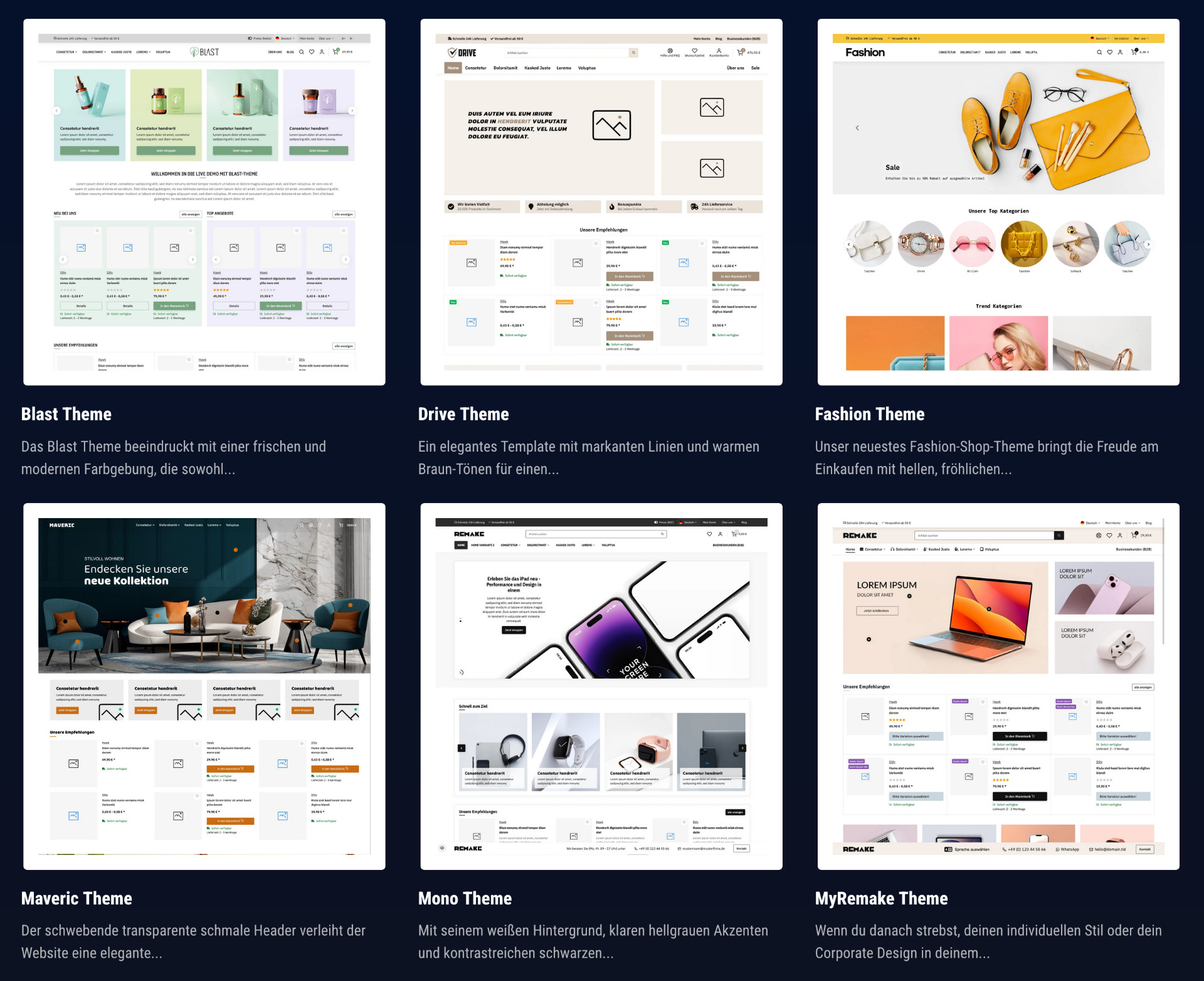 Remake Child Templates